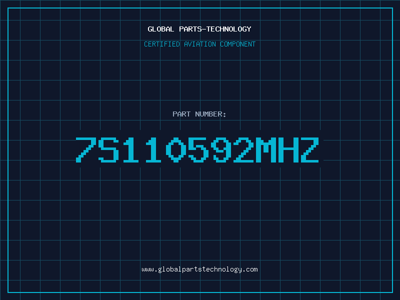 Aviation Part 7S110592MHZ