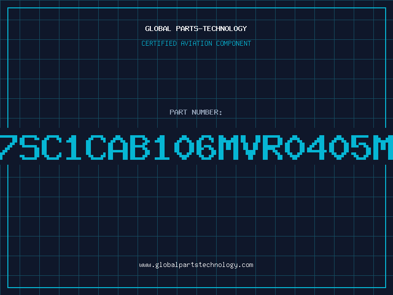 Aviation Part 7SC1CAB106MVR0405M