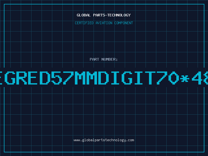 Aviation Part 7SEGRED57MMDIGIT7048MM