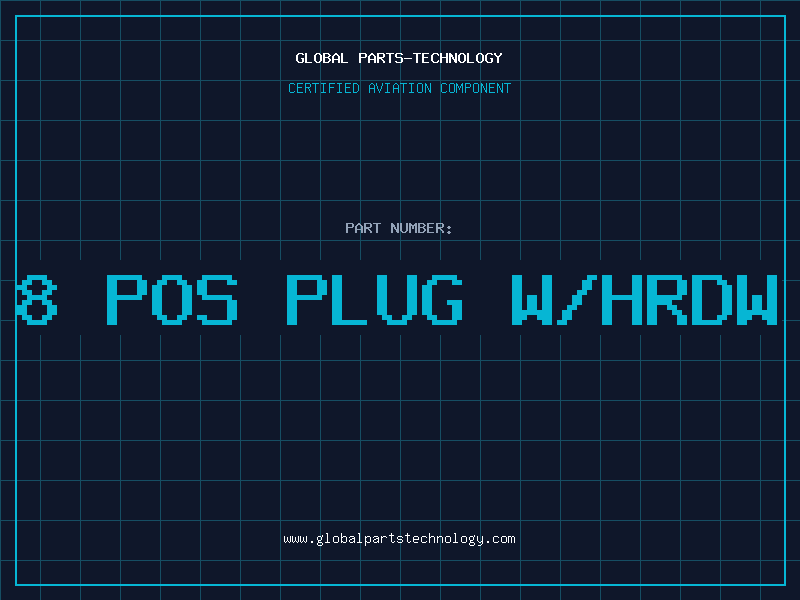 Aviation Part 8 POS PLUG W/HRDW