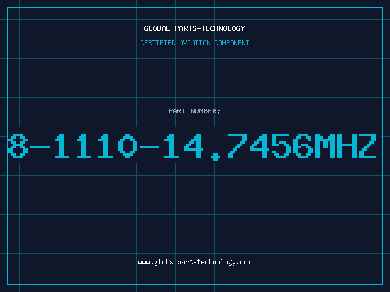 Aviation Part 8-1110-14.7456MHZ