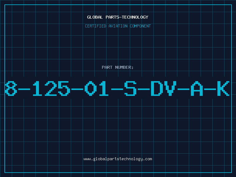 Aviation Part 8-125-01-S-DV-A-K