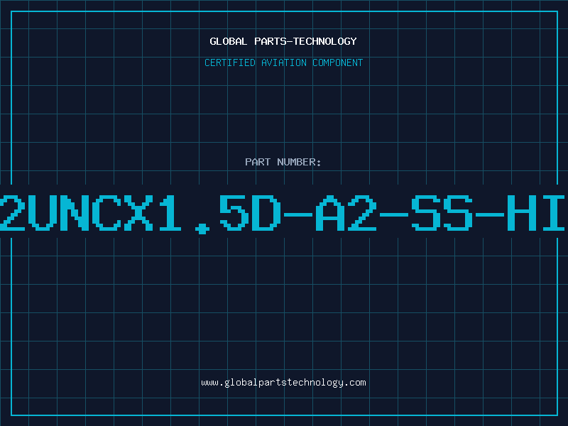 Aviation Part 8-32UNCX1.5D-A2-SS-HI-FR