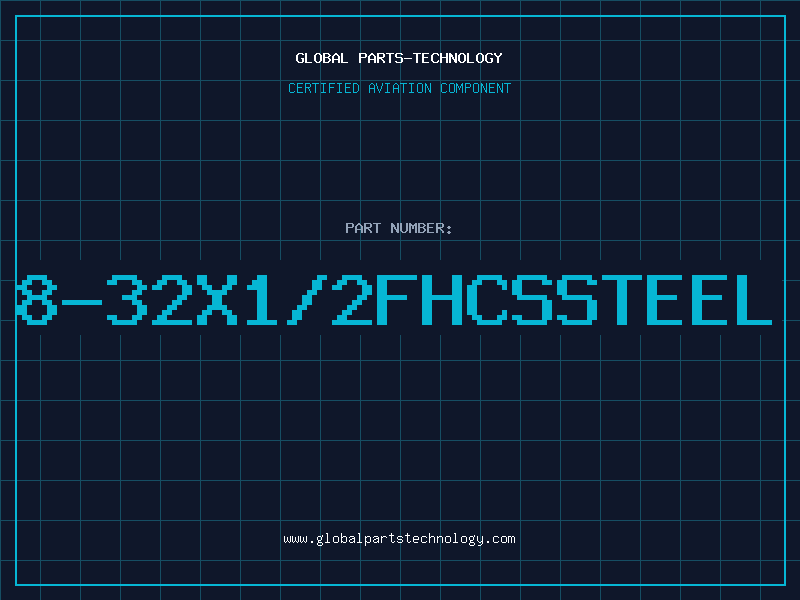 Aviation Part 8-32X1/2FHCSSTEEL