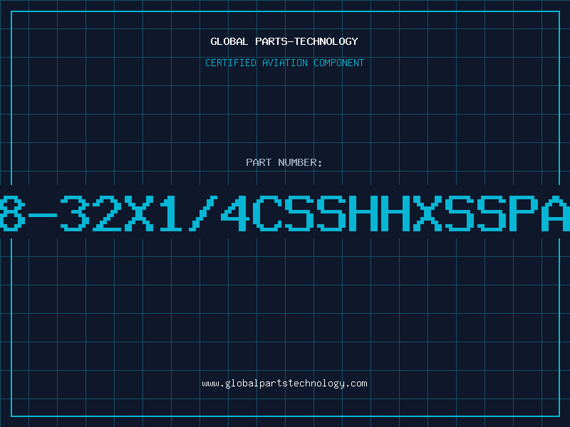 Aviation Part 8-32X1/4CSSHHXSSPA
