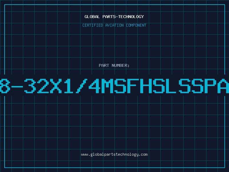 Aviation Part 8-32X1/4MSFHSLSSPA