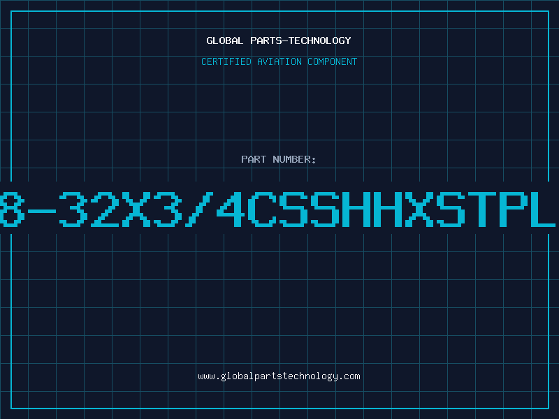 Aviation Part 8-32X3/4CSSHHXSTPL
