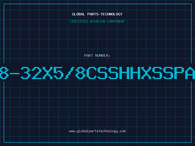 Aviation Part 8-32X5/8CSSHHXSSPA
