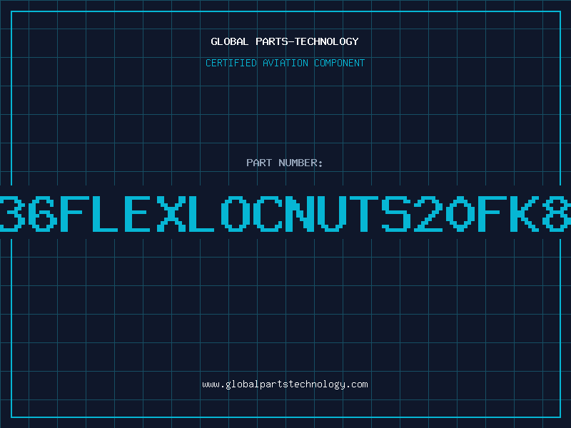 Aviation Part 8-36FlexlocNuts20FK836