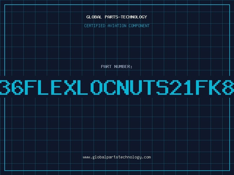 Aviation Part 8-36FlexlocNuts21FK836
