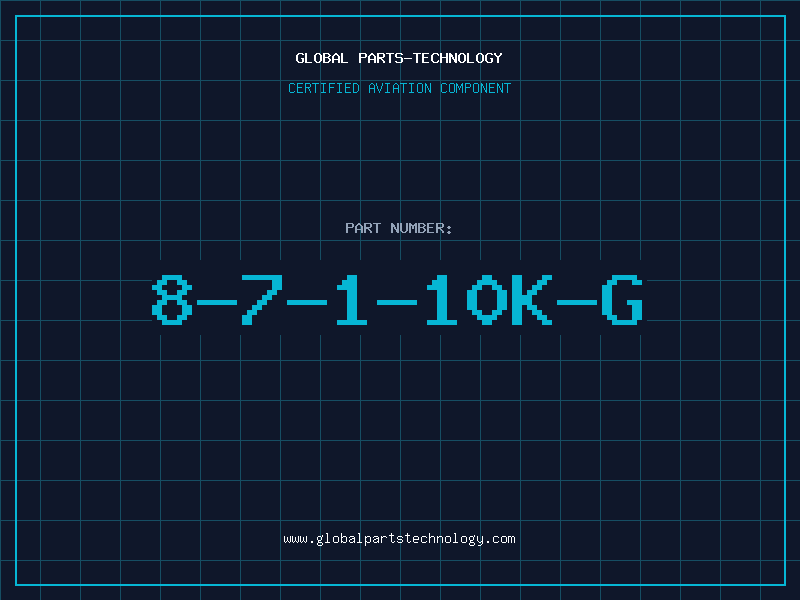 Aviation Part 8-7-1-10K-G