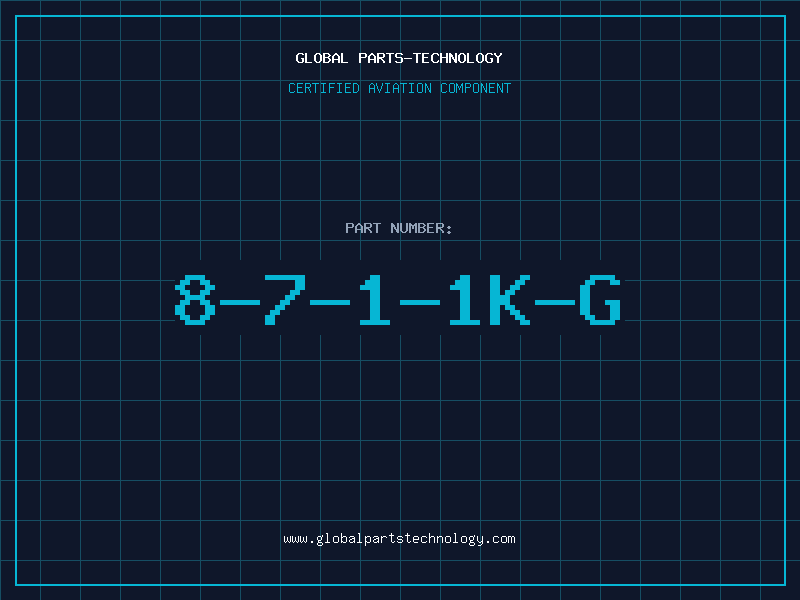 Aviation Part 8-7-1-1K-G