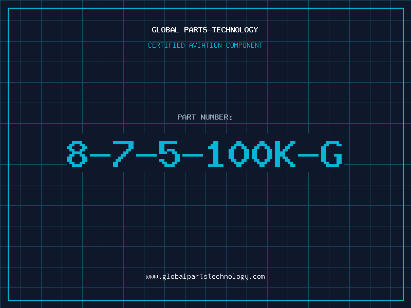 Aviation Part 8-7-5-100K-G