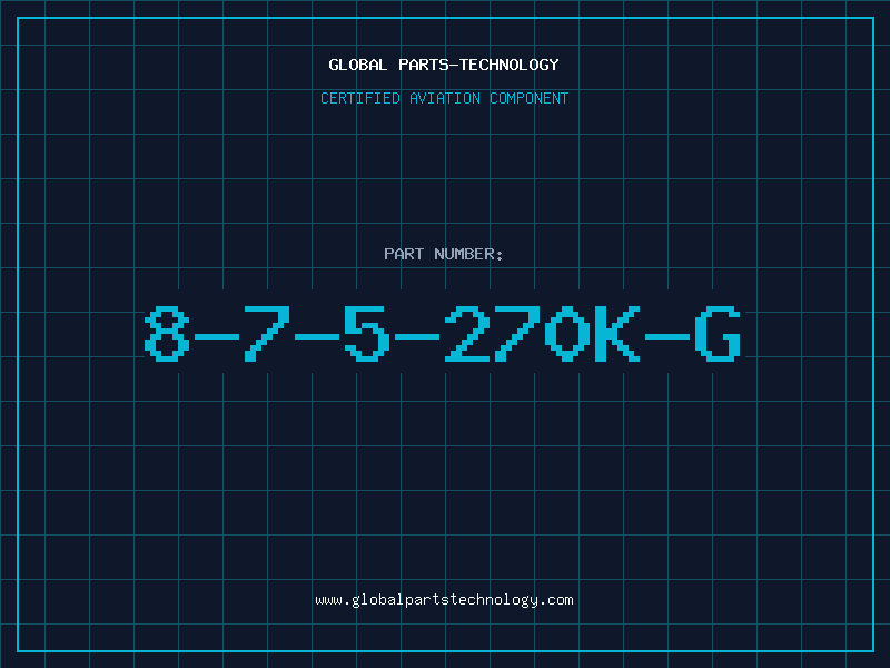 Aviation Part 8-7-5-270K-G