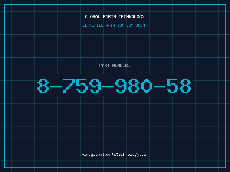 Aviation Part 8-759-980-58