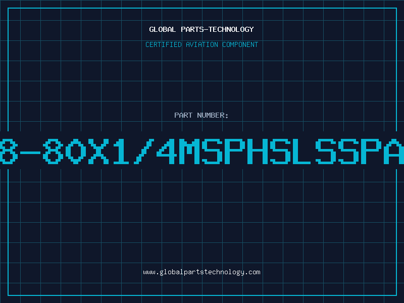 Aviation Part 8-80X1/4MSPHSLSSPA