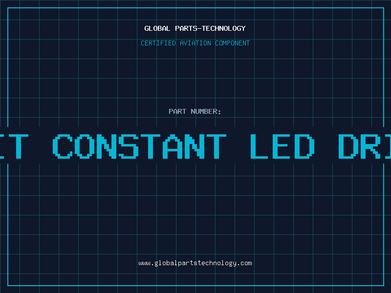Aviation Part 8-BIT CONSTANT LED DRIVER