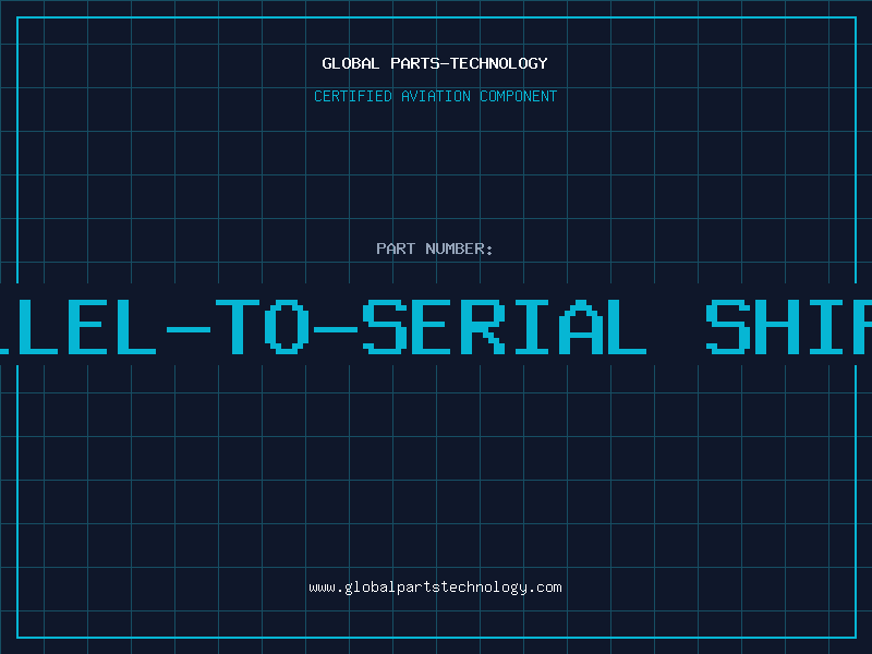 Aviation Part 8-Bit Parallel-to-Serial Shift Register