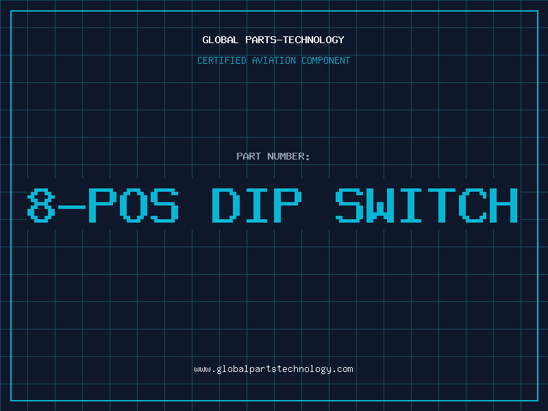 Aviation Part 8-POS DIP SWITCH