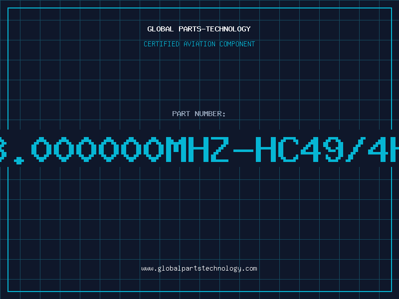 Aviation Part 8.000000MHZ-HC49/4H