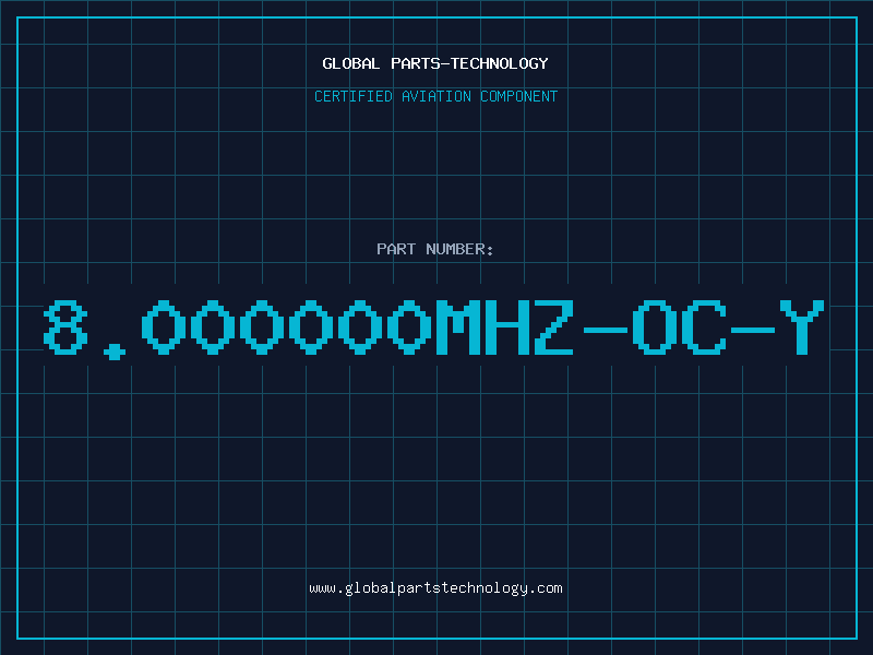 Aviation Part 8.000000MHZ-OC-Y
