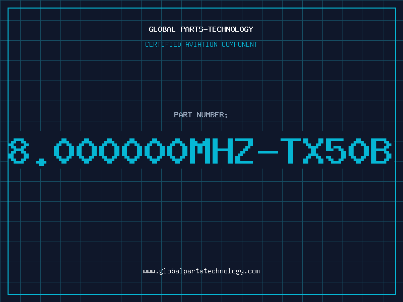 Aviation Part 8.000000MHZ-TX50B