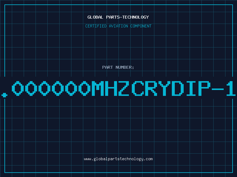Aviation Part 8.000000MHZCRYDIP-14