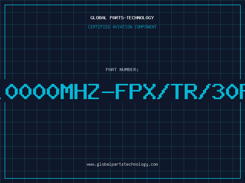 Aviation Part 8.0000MHZ-FPX/TR/30PF