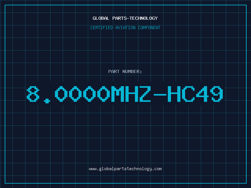 Aviation Part 8.0000MHZ-HC49
