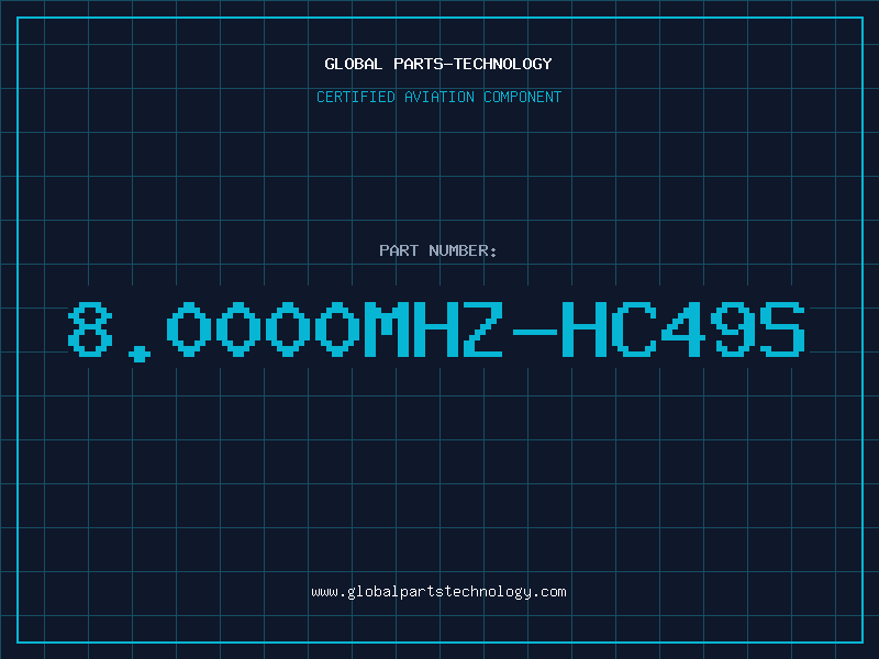 Aviation Part 8.0000MHZ-HC49S