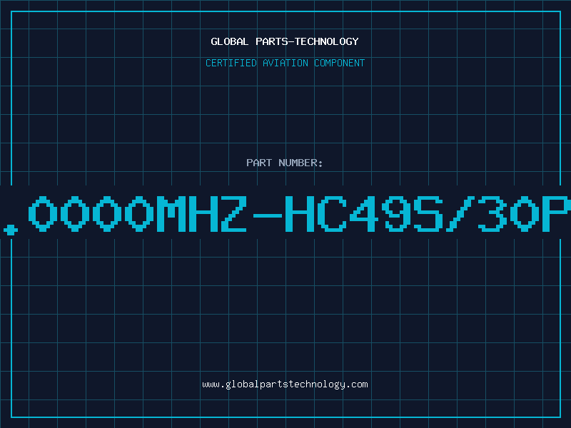 Aviation Part 8.0000MHZ-HC49S/30PF