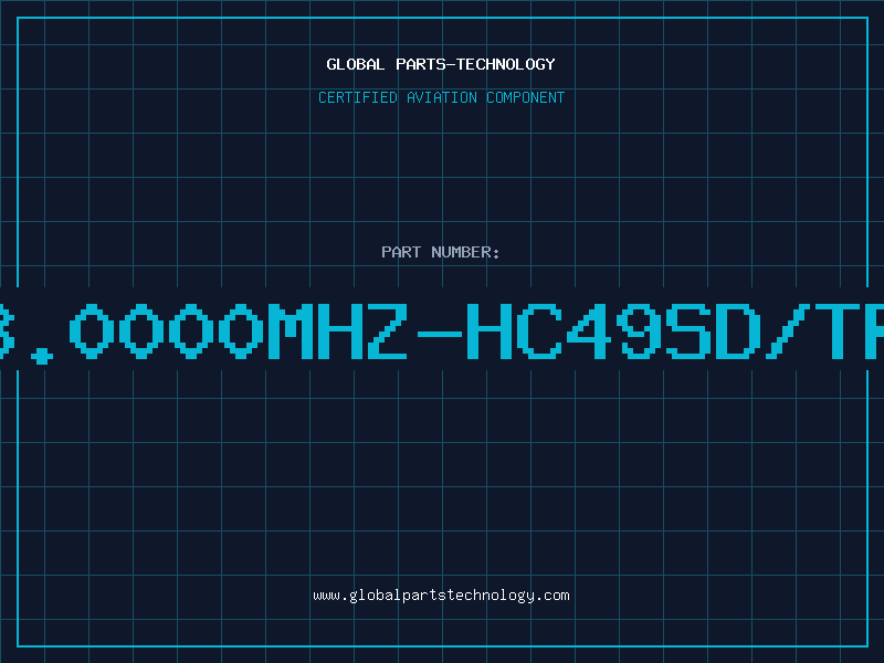 Aviation Part 8.0000MHZ-HC49SD/TR
