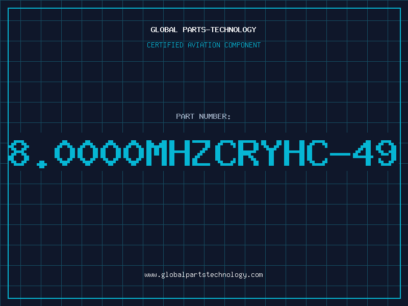 Aviation Part 8.0000MHZCRYHC-49
