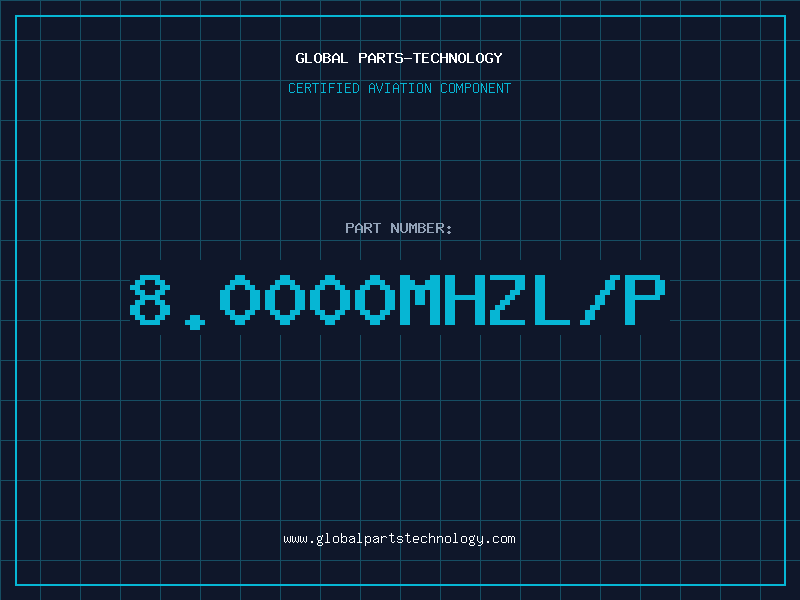 Aviation Part 8.0000MHZL/P