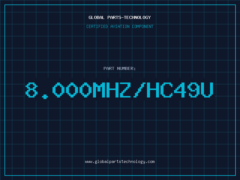 Aviation Part 8.000MHZ/HC49U