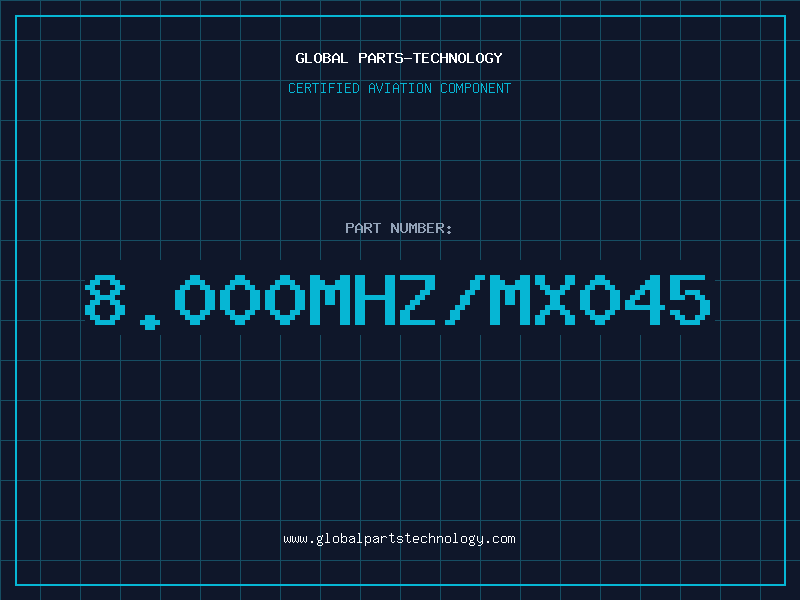 Aviation Part 8.000MHZ/MX045