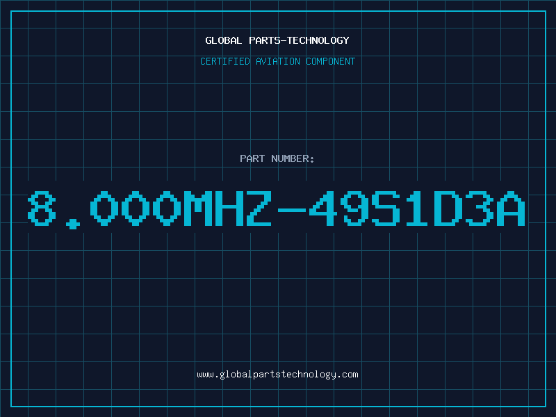 Aviation Part 8.000MHZ-49S1D3A
