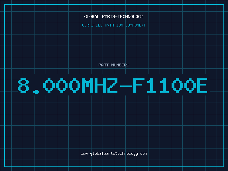 Aviation Part 8.000MHZ-F1100E