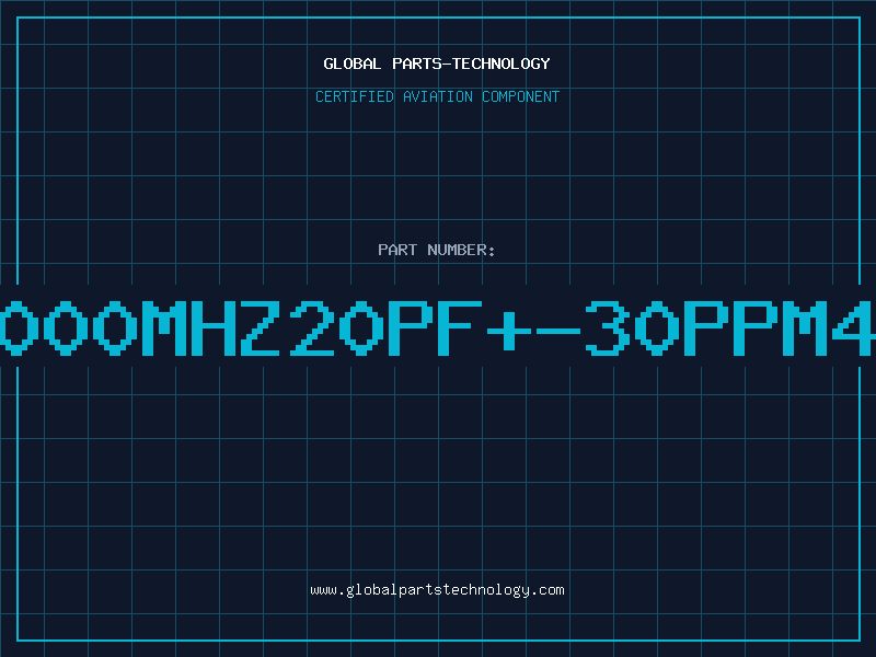 Aviation Part 8.000MHZ20PF+-30PPM4.4