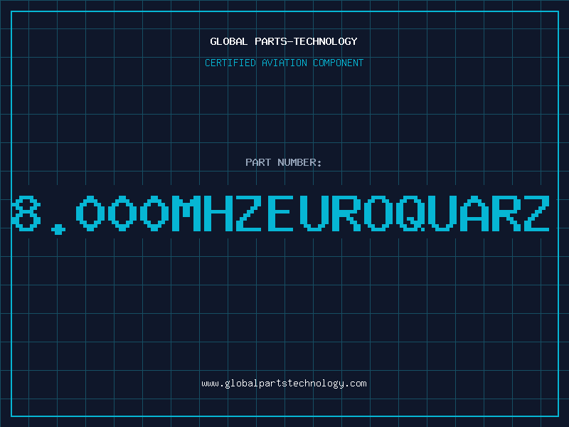Aviation Part 8.000MHZEUROQUARZ