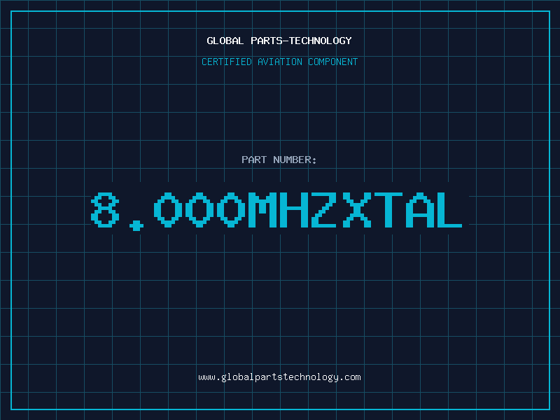 Aviation Part 8.000MHZXTAL
