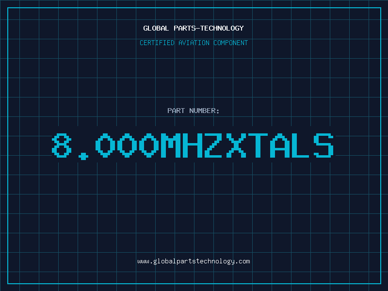 Aviation Part 8.000MHZXTALS