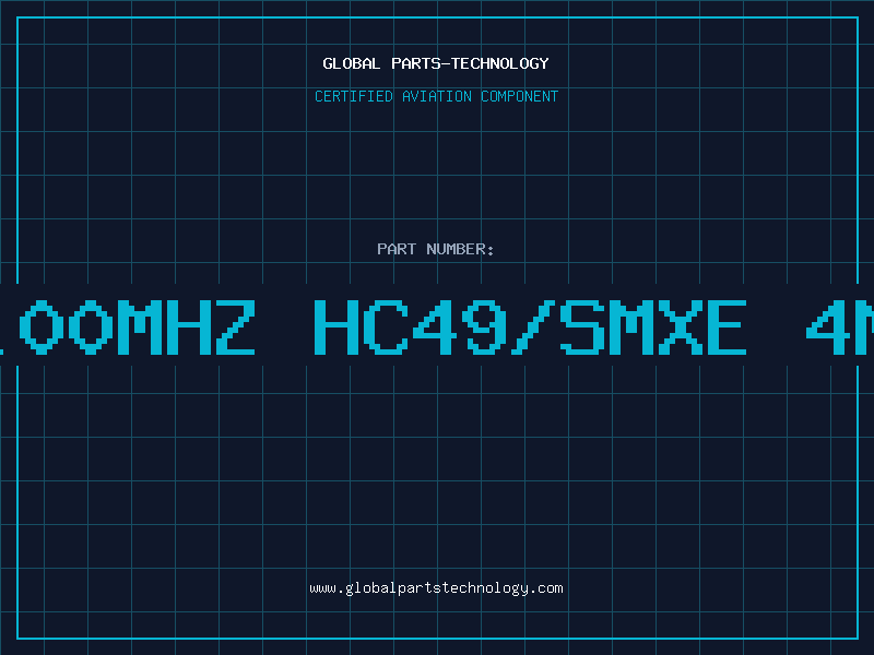 Aviation Part 8.00MHZ HC49/SMXE 4MM
