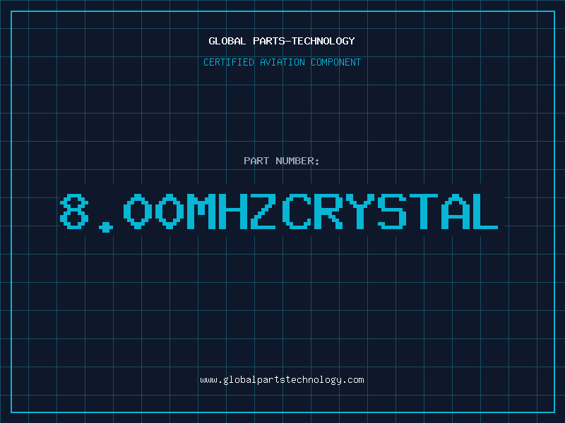 Aviation Part 8.00MHZCRYSTAL