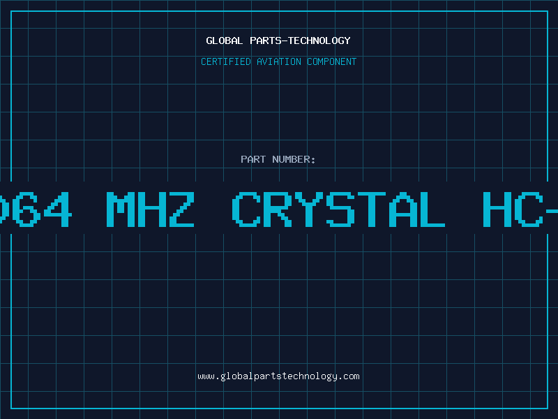 Aviation Part 8.064 MHZ CRYSTAL HC-49