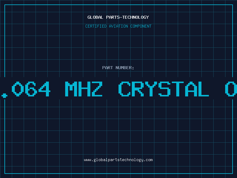 Aviation Part 8.064 MHZ CRYSTAL OS