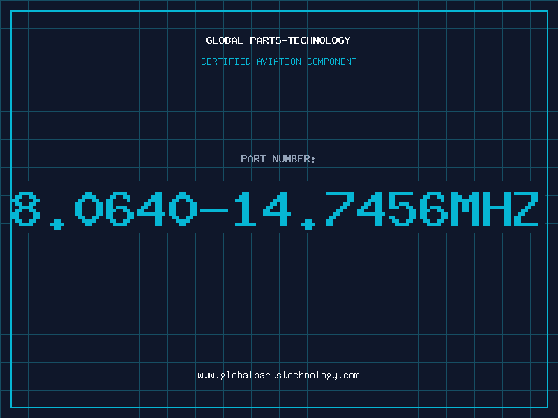 Aviation Part 8.0640-14.7456MHZ