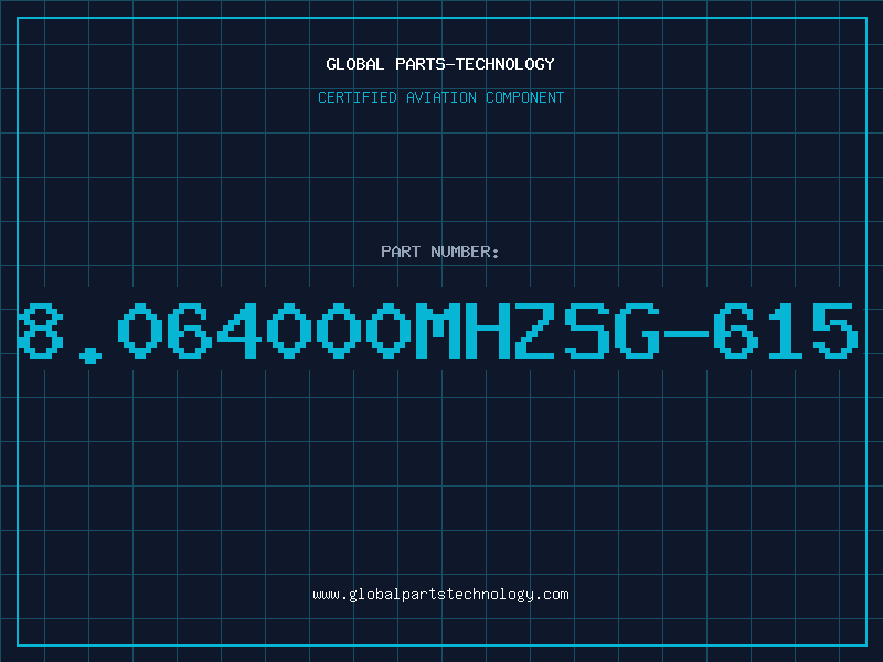 Aviation Part 8.064000MHZSG-615