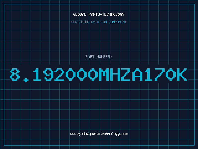 Aviation Part 8.192000MHZA170K