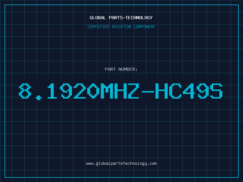 Aviation Part 8.1920MHZ-HC49S